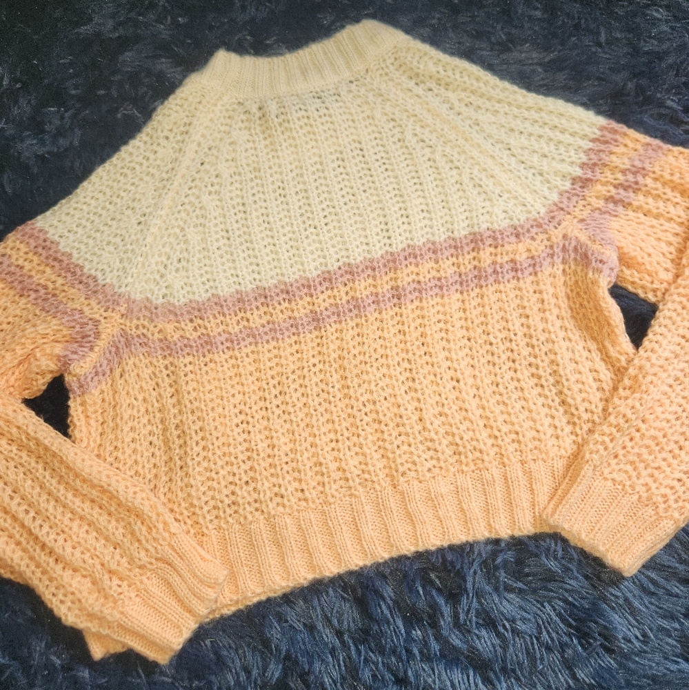 Nwt american eagle cropped knit sweater size small - Picture 4 of 6